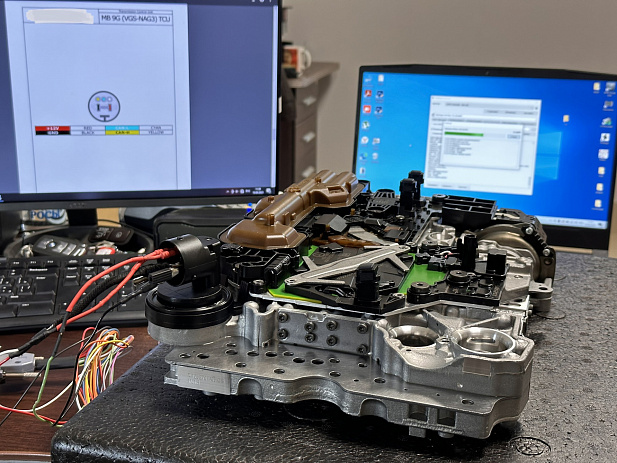 Клонирование платы АКПП 725.0 9G-Tronic Мерседес