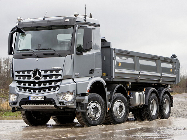 Полное программное отключение мочевины грузовика Mercedes AROCS евро 6
